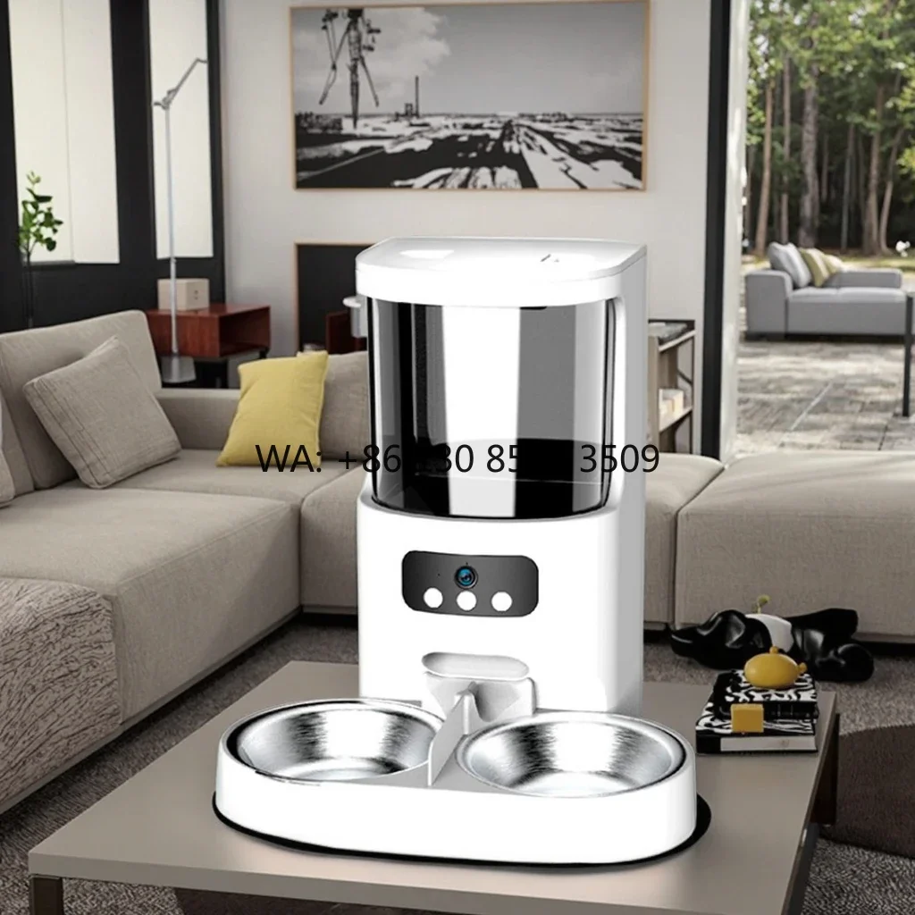 Automatic Smart Eco-Friendly Modern Pet Feeder With WiFi App Control Timed Feeding For Dogs/Cats 4L Capacity Charge
Automatic Smart Eco-Friendly Modern Pet Feeder With WiFi App Control Timed Feeding For Dogs/Cats 4L Capacity Charge