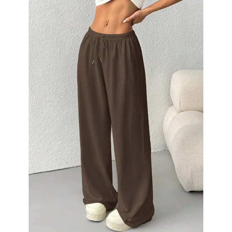 Wide Leg Women's Pants with Belt Neutral Style Casual Trousers for Women Spring Season Other Material 100% Neutral Waist
Wide Leg Women's Pants with Belt Neutral Style Casual Trousers for Women Spring Season Other Material 100% Neutral Waist