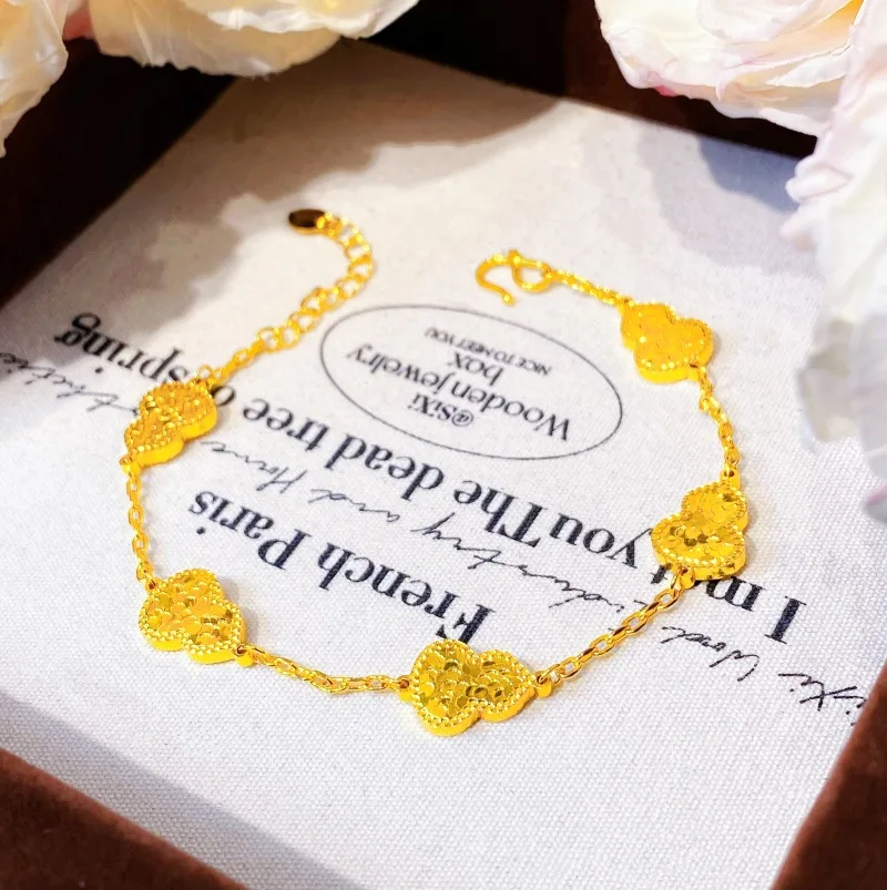 Luxurious 9999 Ice-chipped Gourd Bracelet, lightweight and luxurious, with high-end quality
Luxurious 9999 Ice-chipped Gourd Bracelet, lightweight and luxurious, with high-end quality
