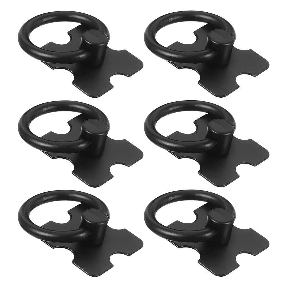 6pcs Black Ring Cabinet Knobs Metal Drawer Handles Dresser Pulls Wardrobe Closet Door Zinc Alloy Durable Modern Style Easy
6pcs Black Ring Cabinet Knobs Metal Drawer Handles Dresser Pulls Wardrobe Closet Door Zinc Alloy Durable Modern Style Easy
