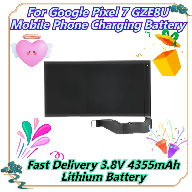 Fast Delivery 3.8V 4355mAh Lithium Battery For Google Pixel 7 GZE8U Mobile Phone Charging Battery
Fast Delivery 3.8V 4355mAh Lithium Battery For Google Pixel 7 GZE8U Mobile Phone Charging Battery