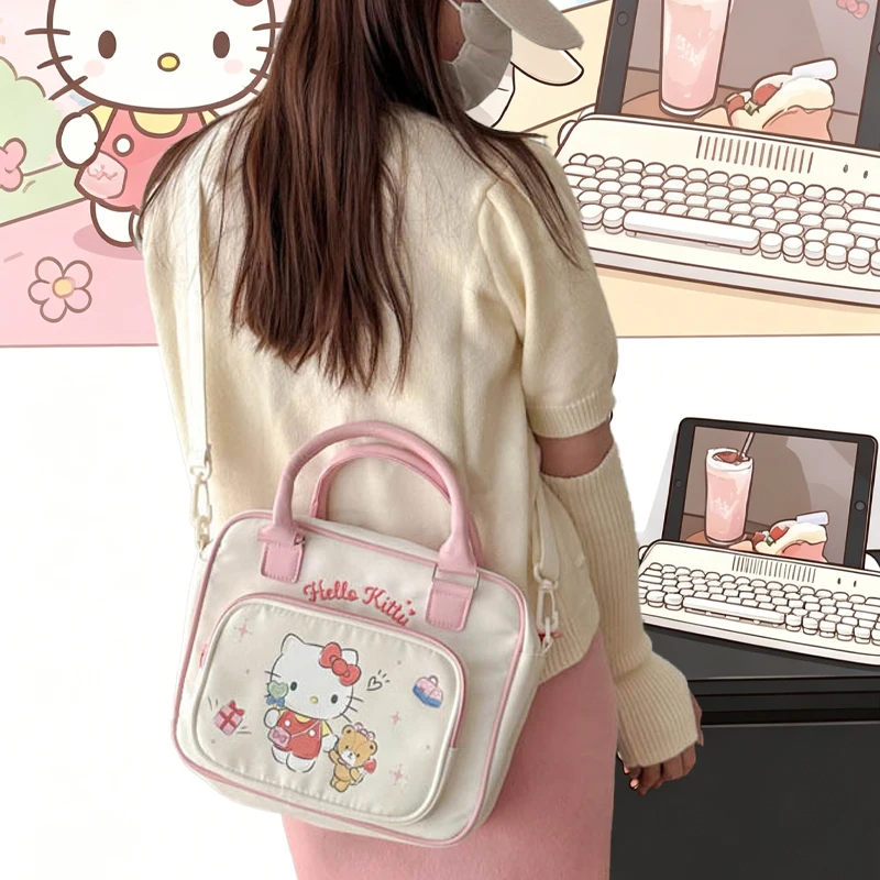 New Kuromi Crossbody Bag Hand-Held Crossbody Bag Cute Sweet Girl Handbag One Shoulder Crossbody Bag Small Square Bag
New Kuromi Crossbody Bag Hand-Held Crossbody Bag Cute Sweet Girl Handbag One Shoulder Crossbody Bag Small Square Bag