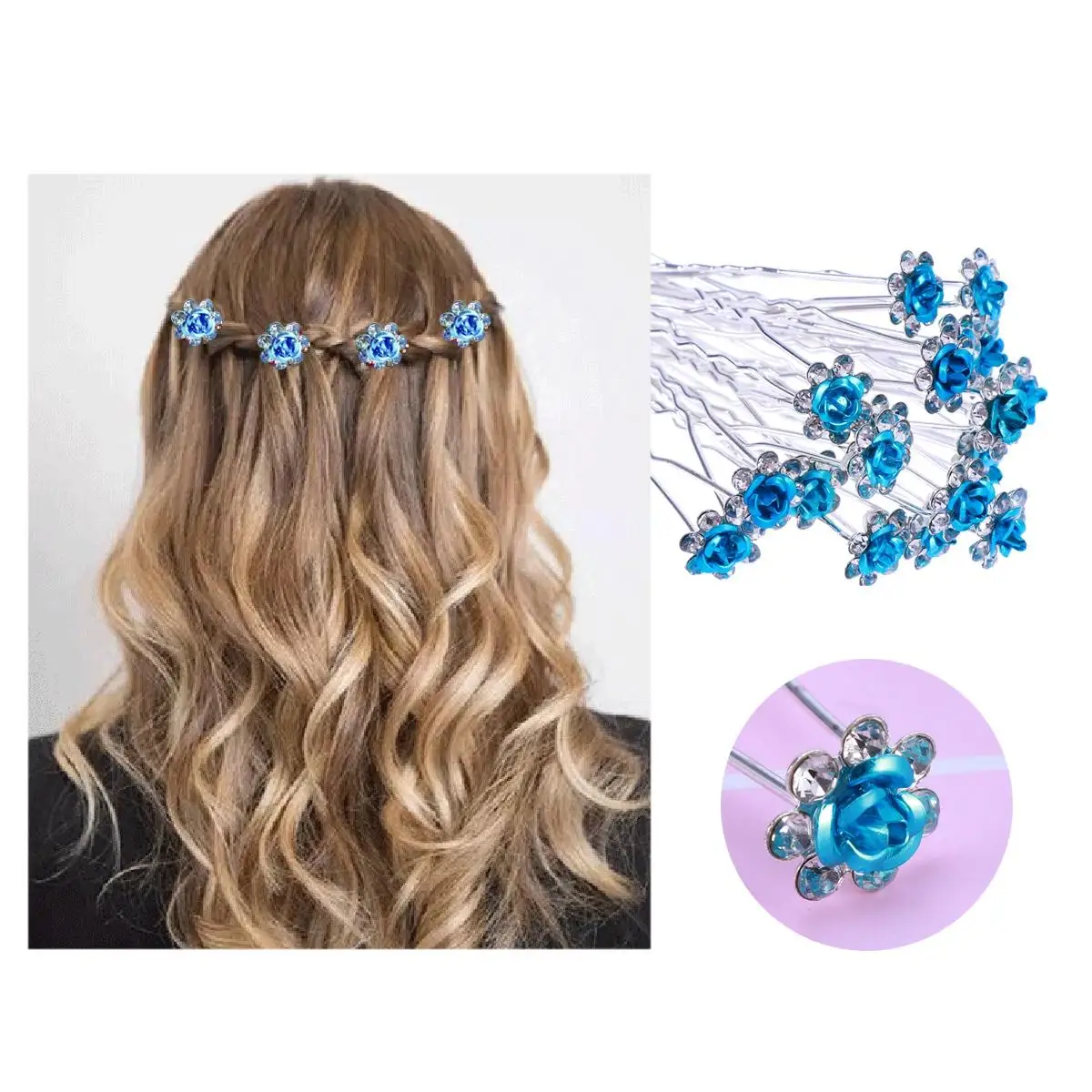 20pcs Rhinestone Rhinestone Hairpins Hair Pins Crystal Clips for Prom Party Wedding Hairstyle DIY Pink Accessories
20pcs Rhinestone Rhinestone Hairpins Hair Pins Crystal Clips for Prom Party Wedding Hairstyle DIY Pink Accessories