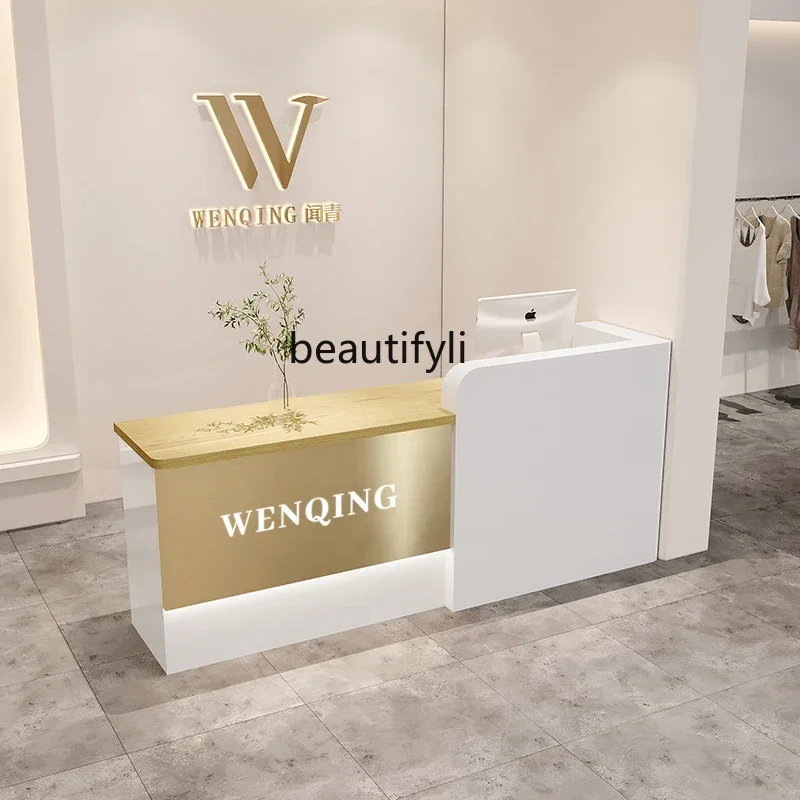 Simple modern checkout page Clothing store Front desk Women's clothing store Small bar table Counter Beauty salon Reception desk
Simple modern checkout page Clothing store Front desk Women's clothing store Small bar table Counter Beauty salon Reception desk