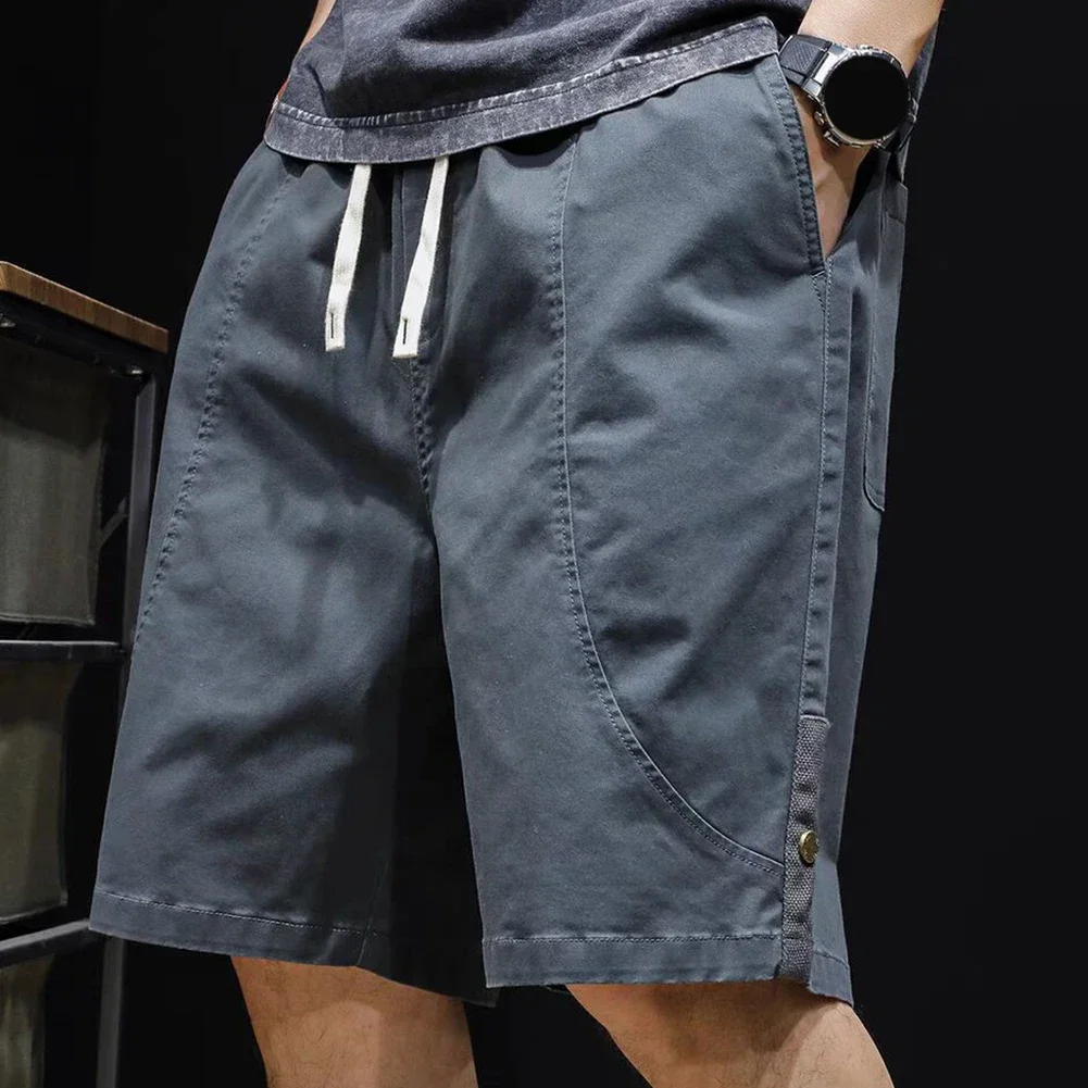 Ice Silk Shorts Mens Cargo Shorts All Seasons Wear Casual Solid Color Style Medium Waist Design Shorts For Men 
Ice Silk Shorts Mens Cargo Shorts All Seasons Wear Casual Solid Color Style Medium Waist Design Shorts For Men