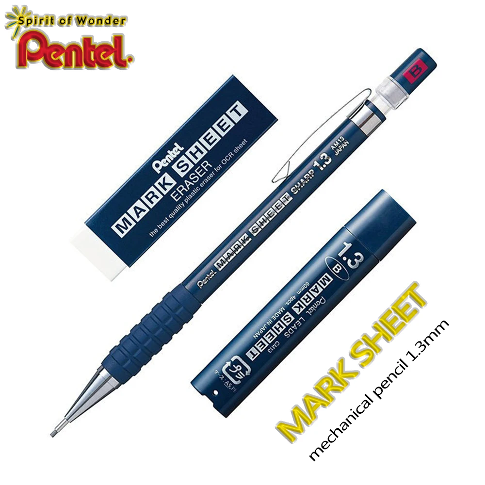 Japan Pentel Mechanical Pencil AM13 1.3mm Low Center of Gravity with Broken Lead Drawing Pencil for Writing Kawaii Stationery
Japan Pentel Mechanical Pencil AM13 1.3mm Low Center of Gravity with Broken Lead Drawing Pencil for Writing Kawaii Stationery