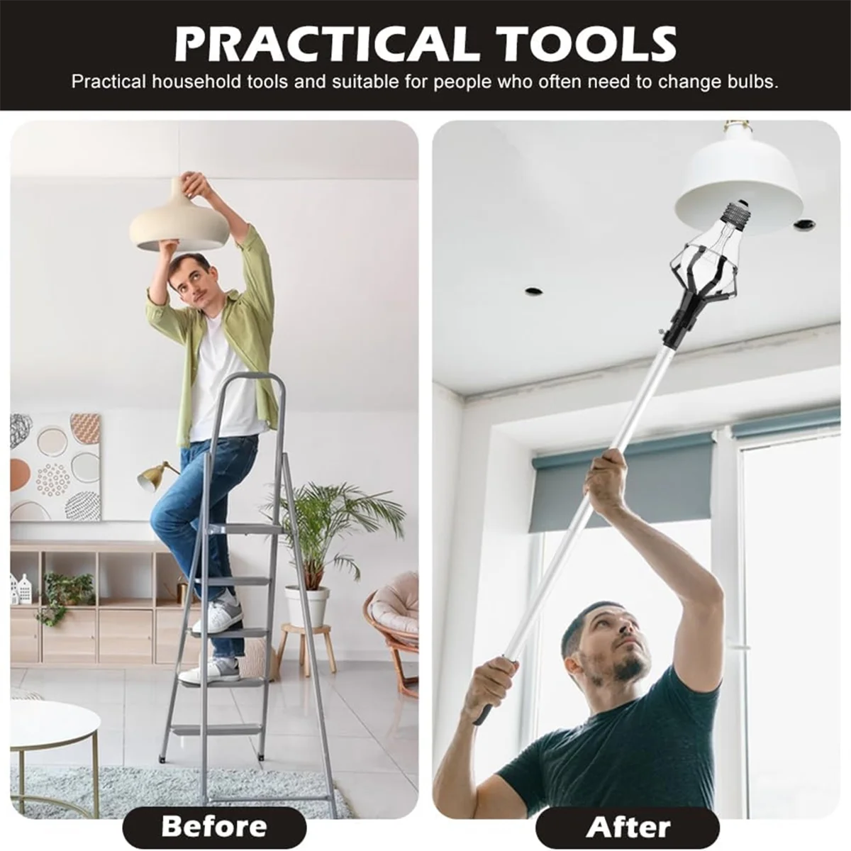 X64A_3-13FT Assembled Light Bulb Changer for High Ceilings, Light Bulb Changer with Telescoping Pole,Baskets and Suction Cup
X64A_3-13FT Assembled Light Bulb Changer for High Ceilings, Light Bulb Changer with Telescoping Pole,Baskets and Suction Cup