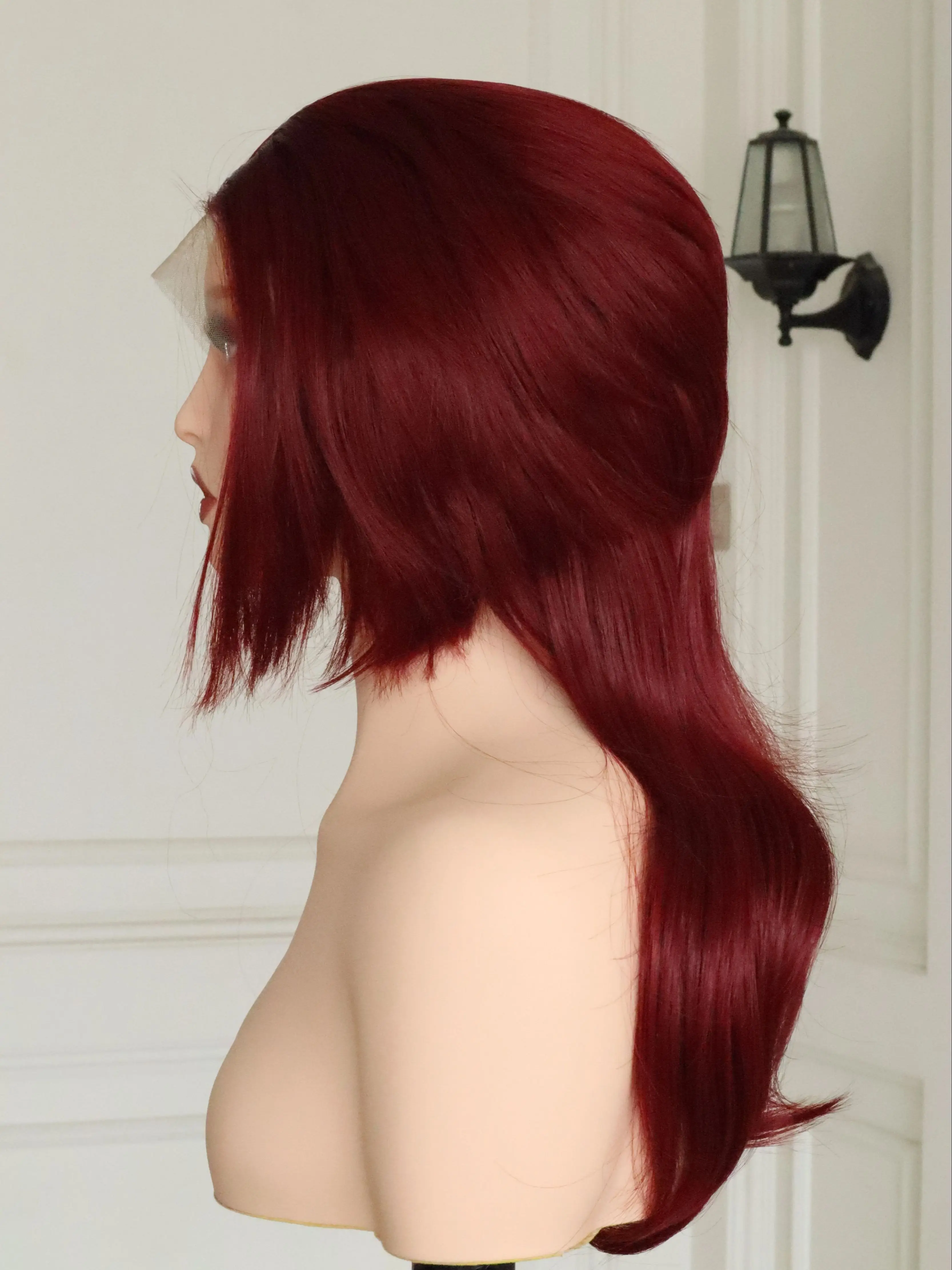 Синтетический парик Mullet 13x4 на шнуровке для женщин, темно-красные многослойные хвостики, короткий вьющийся парик для косплея для мужчин, полуручная завязка, бесклеевой
Синтетический парик Mullet 13x4 на шнуровке для женщин, темно-красные многослойные хвостики, короткий вьющийся парик для косплея для мужчин, полуручная завязка, бесклеевой