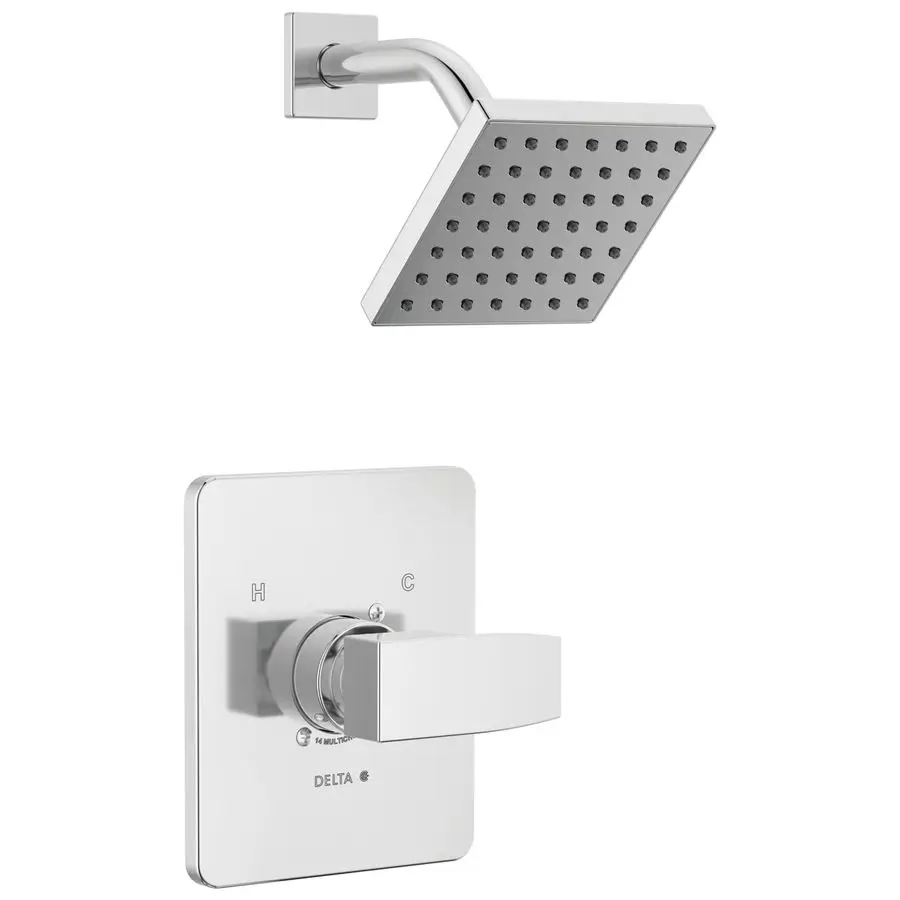 Modern 14 Series Shower Faucet Set, Chrome Shower Head and Handle Set, Valve Trim Kit, Chrome T14267PP Valve Not Included
Modern 14 Series Shower Faucet Set, Chrome Shower Head and Handle Set, Valve Trim Kit, Chrome T14267PP Valve Not Included