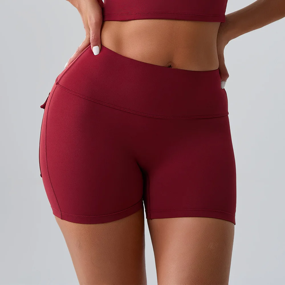 Women’s Yoga Shorts with 3 Pockets, Seamless High Waist Cycling Tights, Elastic Solid Color Gym Leggings, Fitness Running
Women’s Yoga Shorts with 3 Pockets, Seamless High Waist Cycling Tights, Elastic Solid Color Gym Leggings, Fitness Running