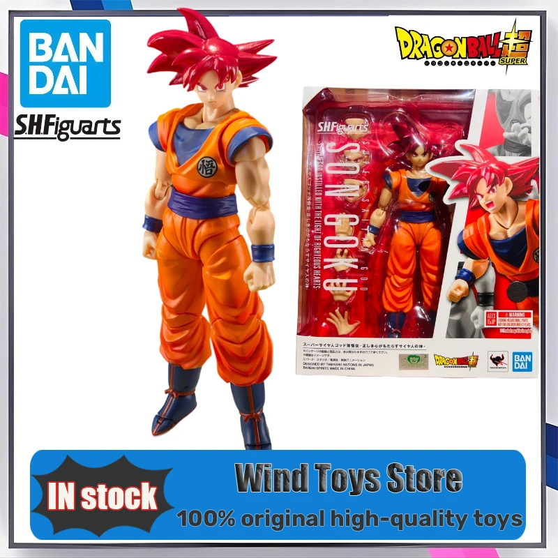 In Stock 100% Original Bandai S.H.Figuarts Shf Super Saiyan God Red Son Goku Action Figure Toy Model Gift
In Stock 100% Original Bandai S.H.Figuarts Shf Super Saiyan God Red Son Goku Action Figure Toy Model Gift
