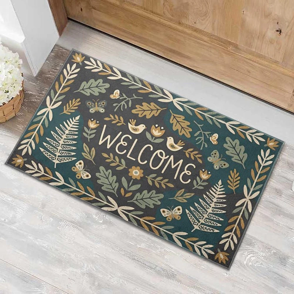 Botanical Butterfly Doormat Bird Floral Entryway Welcome Mat Outdoor Indoor Non Slip Absorbent Coir Rug Spring Summer Decor
Botanical Butterfly Doormat Bird Floral Entryway Welcome Mat Outdoor Indoor Non Slip Absorbent Coir Rug Spring Summer Decor