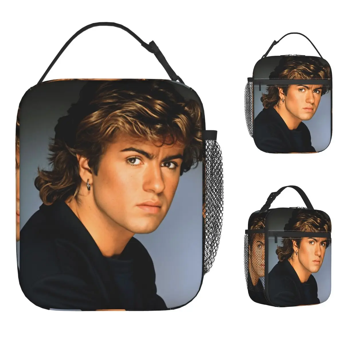 George Michael British Singer Lunch Bag For Child Print Lunch Box Kawaii Office Cooler Bag Convenient Oxford Thermal Lunch Bags
George Michael British Singer Lunch Bag For Child Print Lunch Box Kawaii Office Cooler Bag Convenient Oxford Thermal Lunch Bags