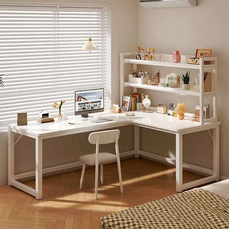 Corner Computer Desk,home Bedroom Study Desk,L-shaped Cream Wind Tunnel Perforated Board, Corner Desk, Bookshelf Integrated Desk
Corner Computer Desk,home Bedroom Study Desk,L-shaped Cream Wind Tunnel Perforated Board, Corner Desk, Bookshelf Integrated Desk