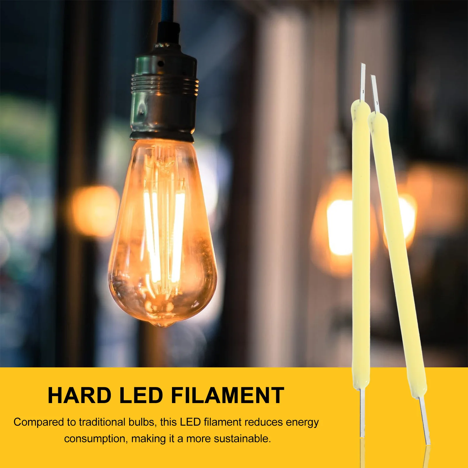 100pcs Led Filament Bulb Replacement Hard Led Filament For Light Fixtures Lamp Parts Energy Saving Durable Lighting Solution For
100pcs Led Filament Bulb Replacement Hard Led Filament For Light Fixtures Lamp Parts Energy Saving Durable Lighting Solution For