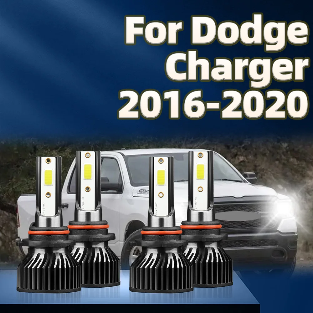 4Pcs 130W Headlight 9005 LED Car Lamp 6000K Turbo Fan Cooling For Dodge Charger 2016 2017 2018 2019 2020
4Pcs 130W Headlight 9005 LED Car Lamp 6000K Turbo Fan Cooling For Dodge Charger 2016 2017 2018 2019 2020