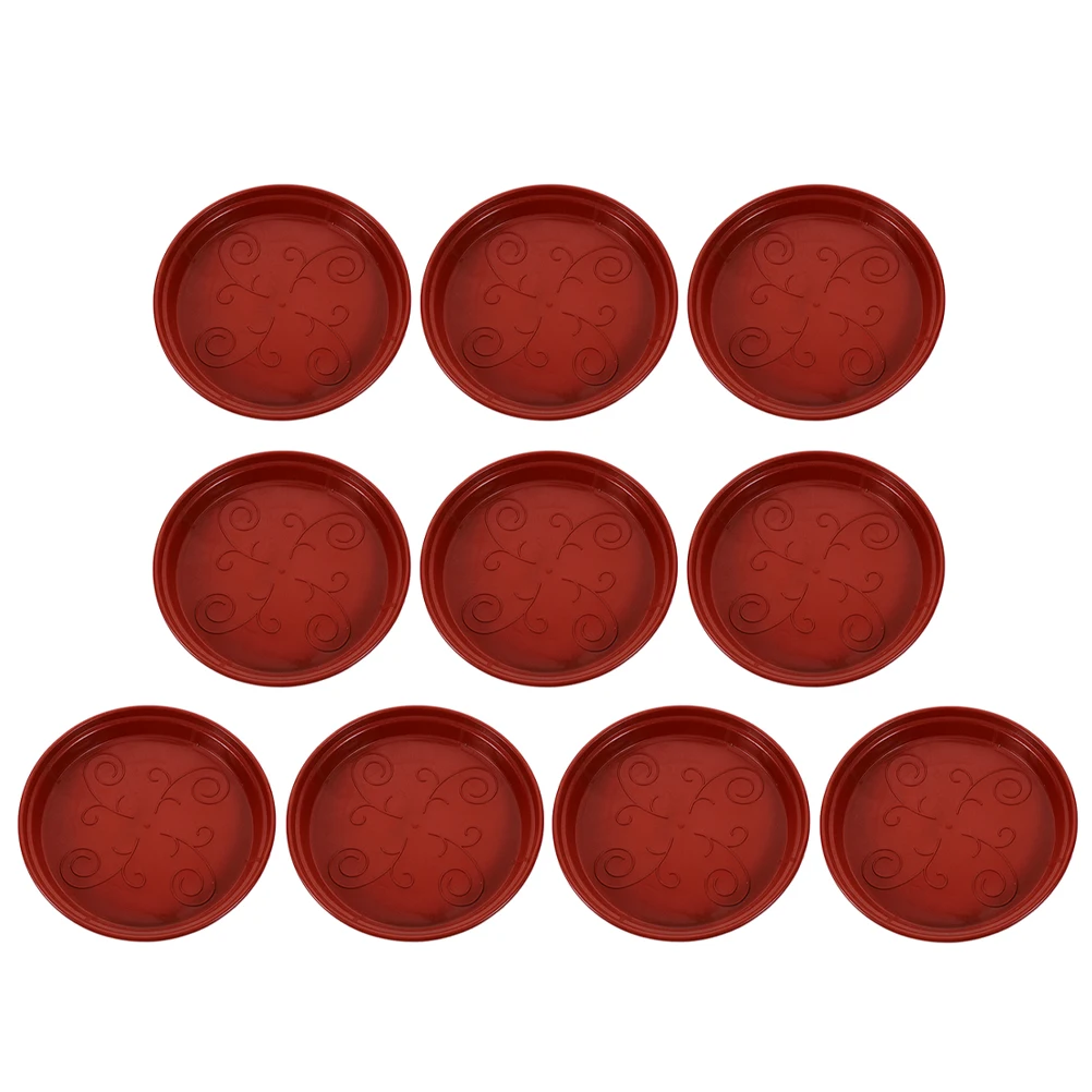 10pcs Red Plant Saucers For Outdoors Plant Trays Round Saucers for Flower Pots Indoors Outdoors Drip Tray No Holes Practical
10pcs Red Plant Saucers For Outdoors Plant Trays Round Saucers for Flower Pots Indoors Outdoors Drip Tray No Holes Practical