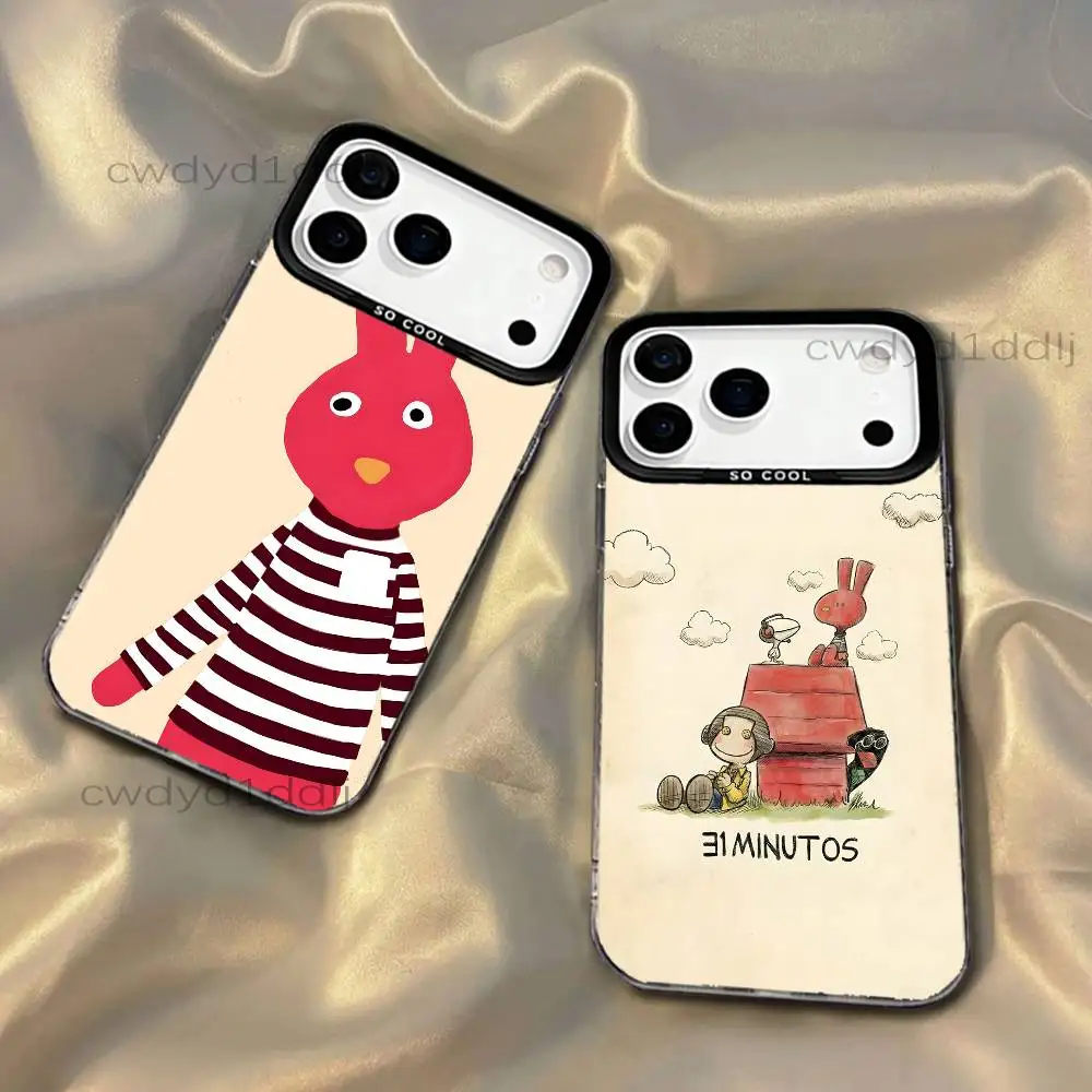 B-Bodoque 31 M-Minutos Bunny Phone Case For iPhone 17,16,15,14,13,12,11,X,8,7,Pro,Max,Plus,SE4,Air,Mini IMD Gray Hard Matte
B-Bodoque 31 M-Minutos Bunny Phone Case For iPhone 17,16,15,14,13,12,11,X,8,7,Pro,Max,Plus,SE4,Air,Mini IMD Gray Hard Matte
