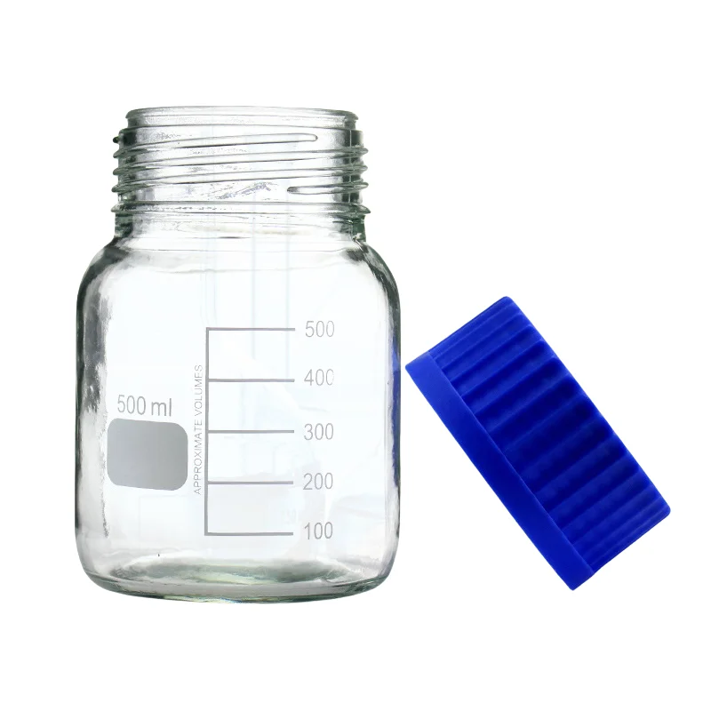 Blue Cap Reagent Wide Mouth Large Mouth Glass
Blue Cap Reagent Wide Mouth Large Mouth Glass