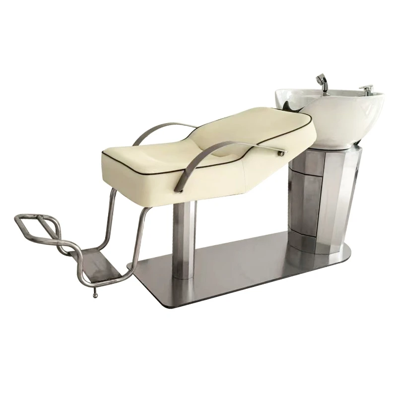 b7- Shampoo Bed for Hair Salons, Semi-Reclining Stainless Steel Shampoo Chair for Hairdressing Shops
b7- Shampoo Bed for Hair Salons, Semi-Reclining Stainless Steel Shampoo Chair for Hairdressing Shops