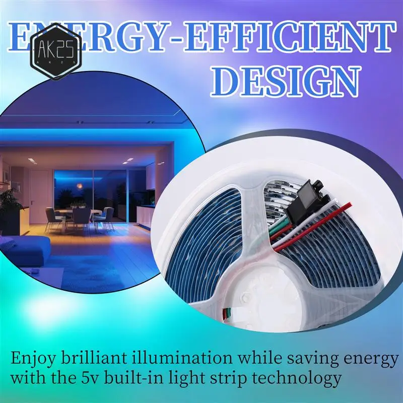 AK25-LED Magic Light With Full Color 5V Built-In Light Strip Smart Color Soft LED RGB Atmosphere Decorative Light
AK25-LED Magic Light With Full Color 5V Built-In Light Strip Smart Color Soft LED RGB Atmosphere Decorative Light