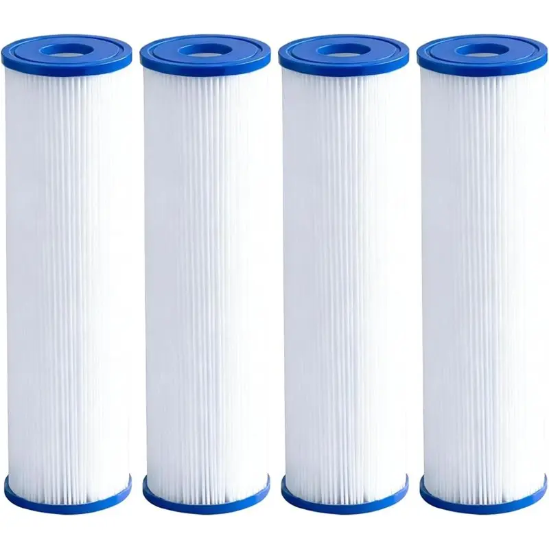 【GARMENT】Water Filter For Ice Bath 10" X 2.5"(4-Pack) Cold Plunge Pleated Sediment Filtration Filtrage For Ice Bath Tub
【GARMENT】Water Filter For Ice Bath 10" X 2.5"(4-Pack) Cold Plunge Pleated Sediment Filtration Filtrage For Ice Bath Tub