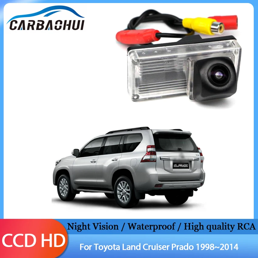 170 Degree 1280x720P HD Special Vehicle Rear View Camera Night Vision Waterproof For Toyota Land Cruiser Prado 1998~2014 Car
170 Degree 1280x720P HD Special Vehicle Rear View Camera Night Vision Waterproof For Toyota Land Cruiser Prado 1998~2014 Car