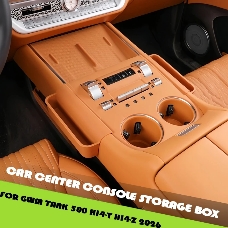 Car Center Console Storage Box Fit for GWM Tank 500 Hi4-T Hi4-Z 2026 Auto Center Console Half Package Silicone Pad Upgrade Parts
Car Center Console Storage Box Fit for GWM Tank 500 Hi4-T Hi4-Z 2026 Auto Center Console Half Package Silicone Pad Upgrade Parts