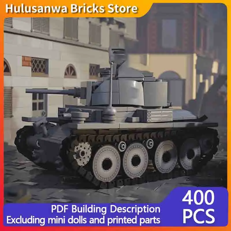 German Light Tank Model MOC Building Bricks War Equipment Modular Technology Gifts Holiday Assemble Children Toys Suit
German Light Tank Model MOC Building Bricks War Equipment Modular Technology Gifts Holiday Assemble Children Toys Suit