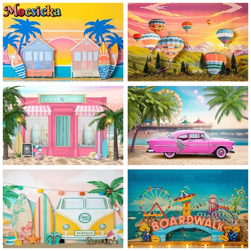 Mocsicka Summer Photography Background Seaside Beach Surfboard Sunset Backdrop Birthday Party Kids Art Photo Banner Studio
Mocsicka Summer Photography Background Seaside Beach Surfboard Sunset Backdrop Birthday Party Kids Art Photo Banner Studio