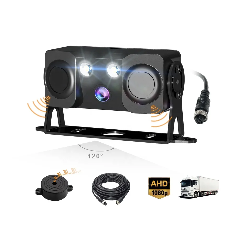 AHD 1080P PAL 3-In-1 Car Reverse Camera 12V Night Vision Parking Radar Sensor Beeper Alarm For Car SUV
AHD 1080P PAL 3-In-1 Car Reverse Camera 12V Night Vision Parking Radar Sensor Beeper Alarm For Car SUV