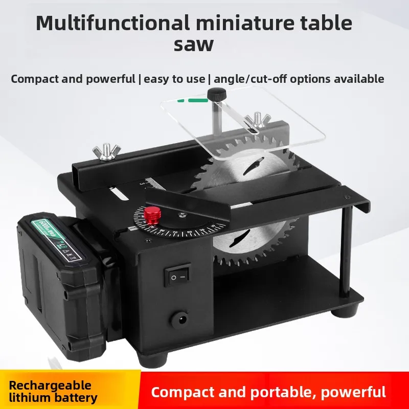 Mini DIY Table Saw – Portable Small Electric Saw for Acrylic, PVC & Wood, Multi-Function Home Cutting Machine
Mini DIY Table Saw – Portable Small Electric Saw for Acrylic, PVC & Wood, Multi-Function Home Cutting Machine