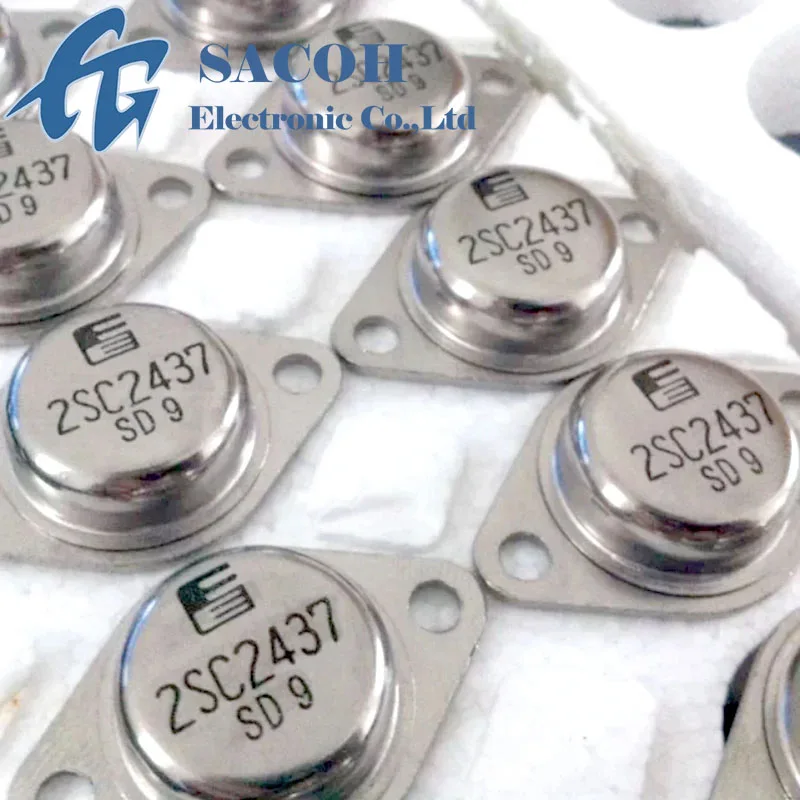 Refurbished Original 2Pcs/Lot 2SC2437 C2437 OR 2SC2430 2SC2431 2SC2432 2SC2433 2SC2434 2SC2435 2SC2436 TO-3 7A 400V
Refurbished Original 2Pcs/Lot 2SC2437 C2437 OR 2SC2430 2SC2431 2SC2432 2SC2433 2SC2434 2SC2435 2SC2436 TO-3 7A 400V
