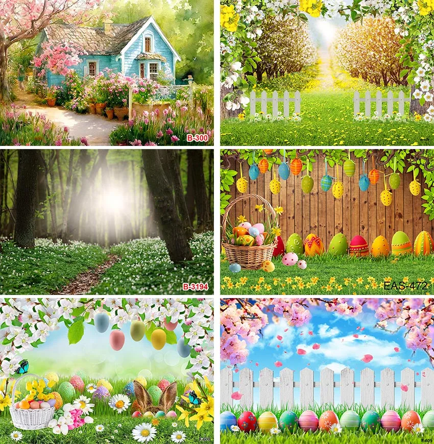 Spring Easter Photography Background Green Grass Flowers Easter Eggs Child Portrait Wood Board Wall Photo Backdrop Prop
Spring Easter Photography Background Green Grass Flowers Easter Eggs Child Portrait Wood Board Wall Photo Backdrop Prop