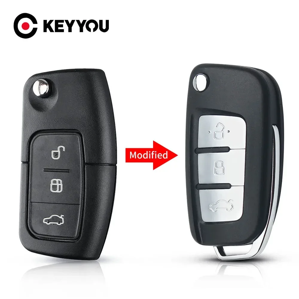 3-кнопочный модифицированный складной дистанционный ключ KEYYOU для Ford Focus Fiesta C-Max S-Max Ka Mondeo Galaxy Fob HU101 FO21 Blade
3-кнопочный модифицированный складной дистанционный ключ KEYYOU для Ford Focus Fiesta C-Max S-Max Ka Mondeo Galaxy Fob HU101 FO21 Blade