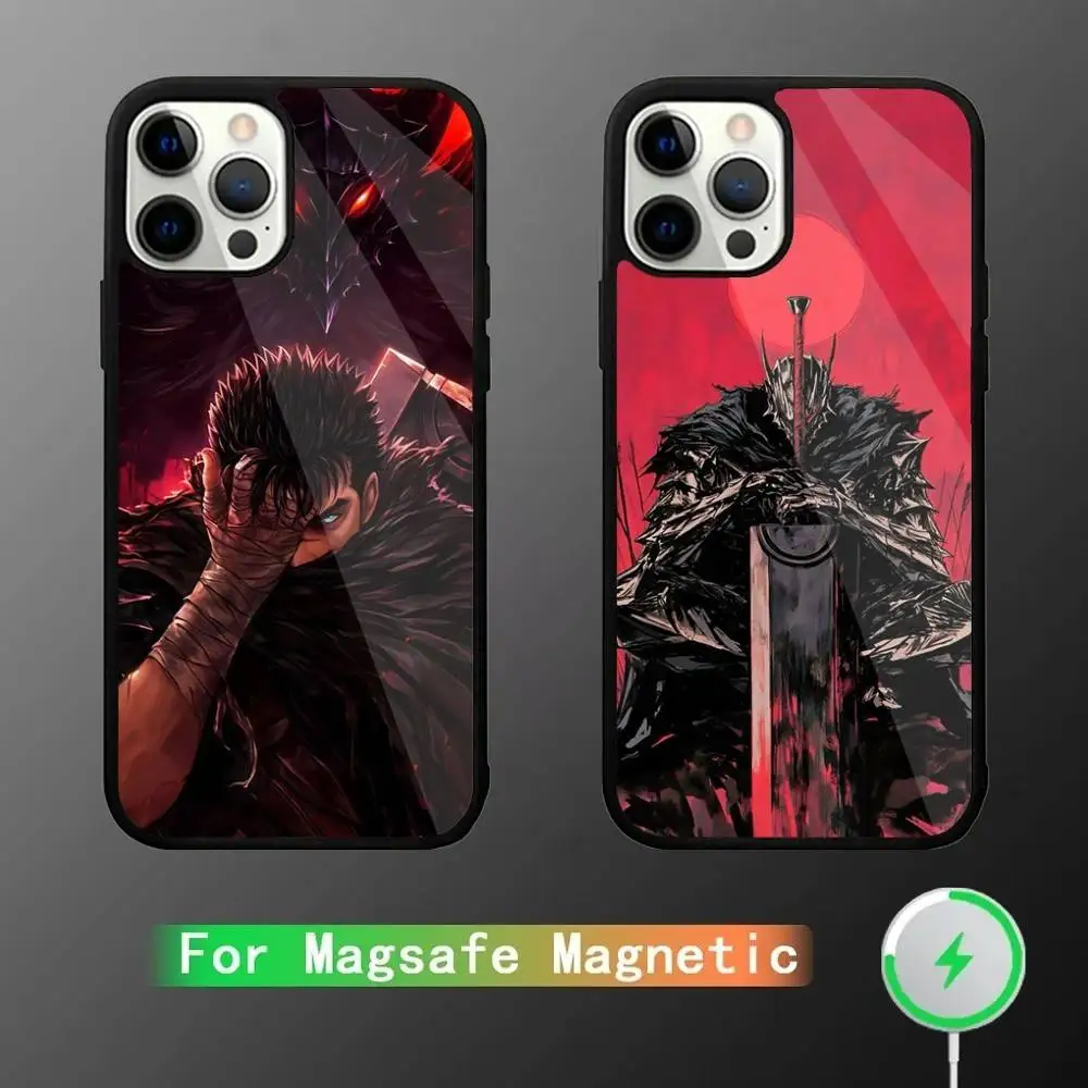 Griffith B-BerserkS Phone Case For iPhone 17,16,15,14,13,12,11,Pro,Max,Plus,Mini,SE4,E Magnetic Magsafe Wireless Charging
Griffith B-BerserkS Phone Case For iPhone 17,16,15,14,13,12,11,Pro,Max,Plus,Mini,SE4,E Magnetic Magsafe Wireless Charging