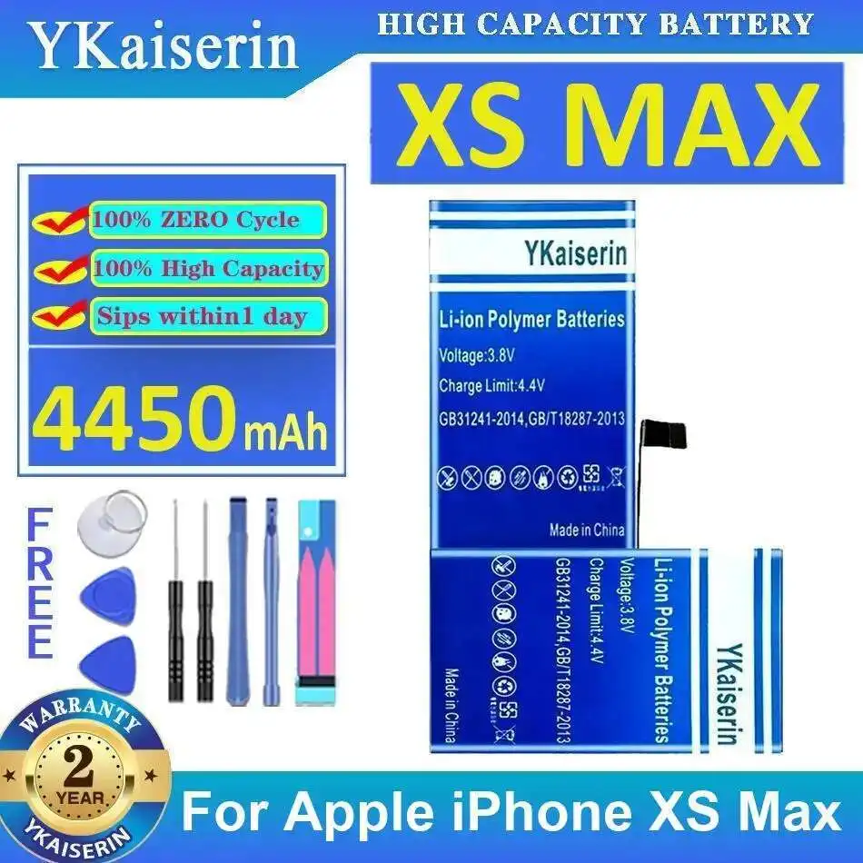 Durable For Apple Iphone XS Max 4450Mah Mobile Phone Battery Reliable Power Supply
Durable For Apple Iphone XS Max 4450Mah Mobile Phone Battery Reliable Power Supply