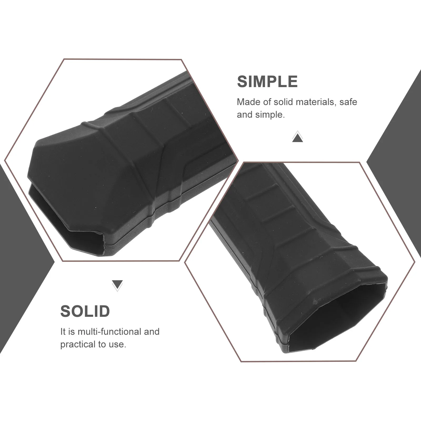 2pcs Silicone Anti-Slip Handle Cover Wrapping Belt Paddle Sleeve Replacement Hole Ball Racket Grip Cover Sports Racket Handle
2pcs Silicone Anti-Slip Handle Cover Wrapping Belt Paddle Sleeve Replacement Hole Ball Racket Grip Cover Sports Racket Handle