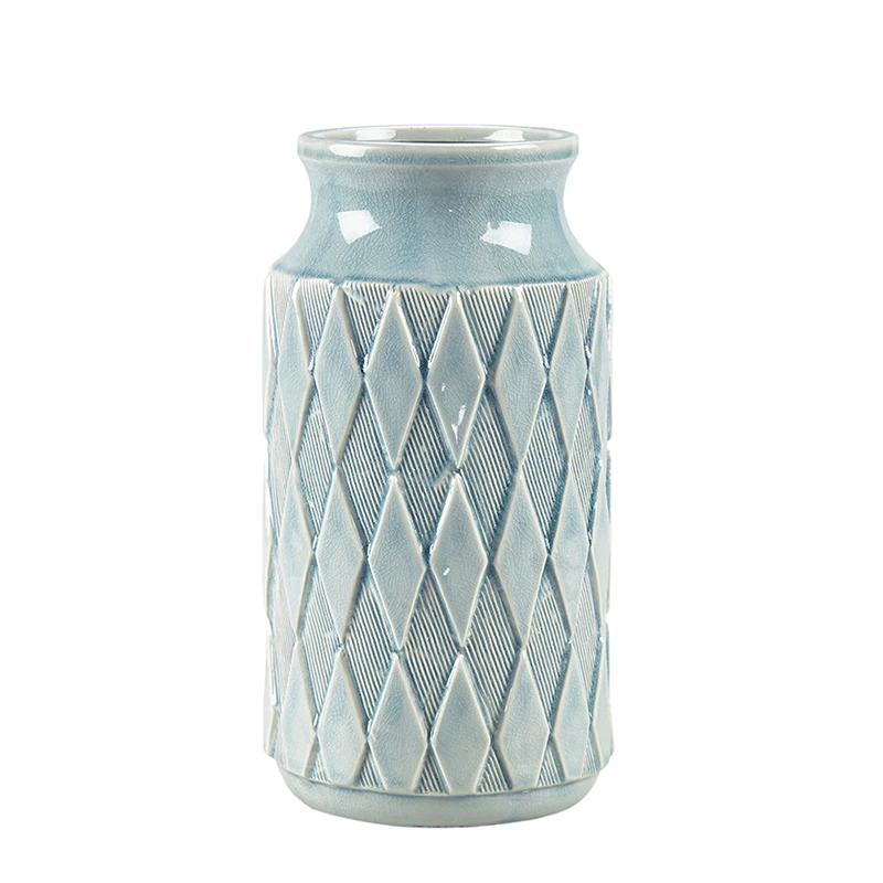 American home vase ornament, living room flower arrangement ornament, ceramic retro light luxury
American home vase ornament, living room flower arrangement ornament, ceramic retro light luxury