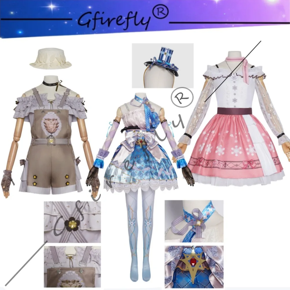 Infinity Nikki Same Style Cosplay Costume Cute Dress Adult Women Open World Game Halloween Carnival Party Comic Con Stage Wear
Infinity Nikki Same Style Cosplay Costume Cute Dress Adult Women Open World Game Halloween Carnival Party Comic Con Stage Wear