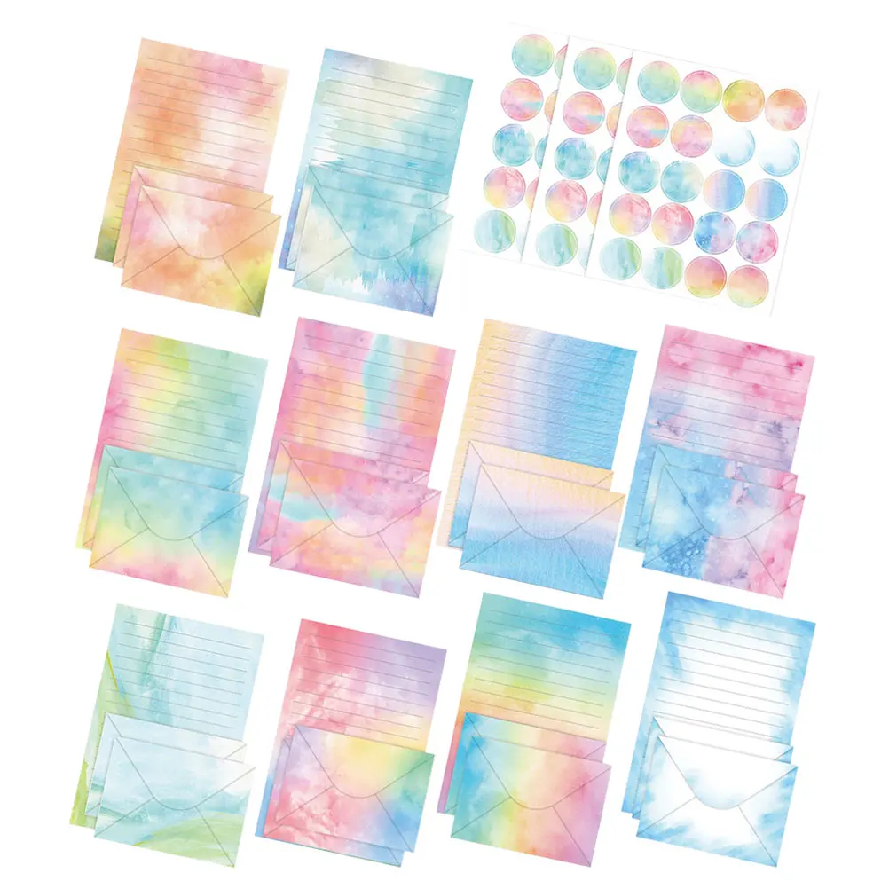 160 Pieces Watercolor Letter Paper Set Creative Patterns Beautiful Design Stationery Envelope Writing Blank Decorative
160 Pieces Watercolor Letter Paper Set Creative Patterns Beautiful Design Stationery Envelope Writing Blank Decorative