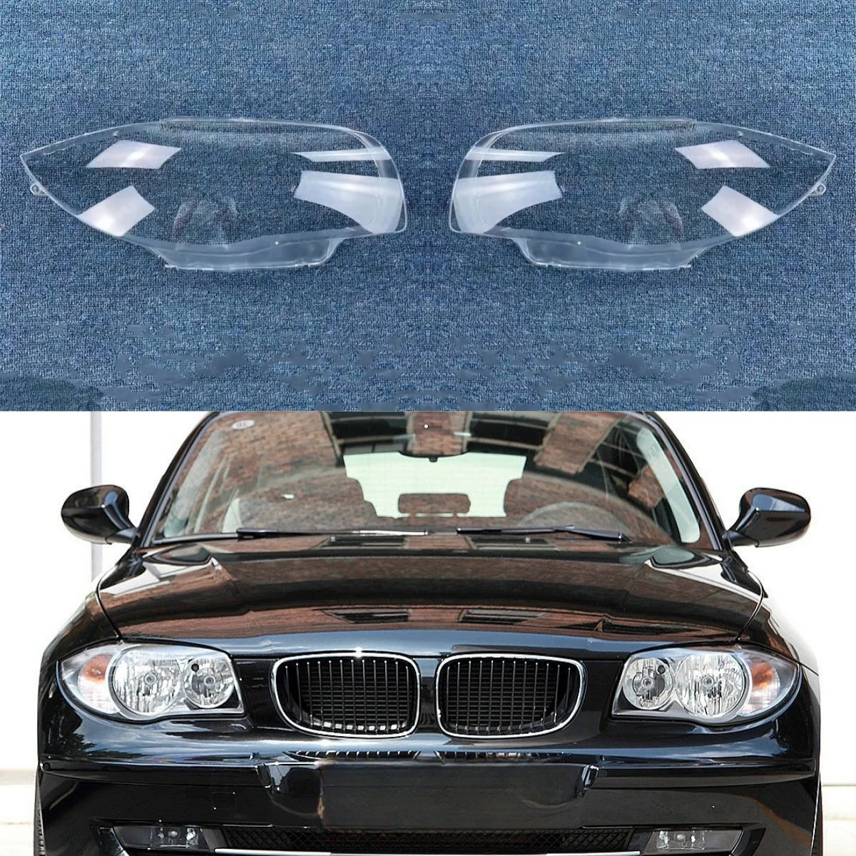 Абажур для BMW 1 Series E82/E87 2008 2009 2010 2011, накладка на переднюю фару, прозрачная накладка на переднюю фару
Абажур для BMW 1 Series E82/E87 2008 2009 2010 2011, накладка на переднюю фару, прозрачная накладка на переднюю фару