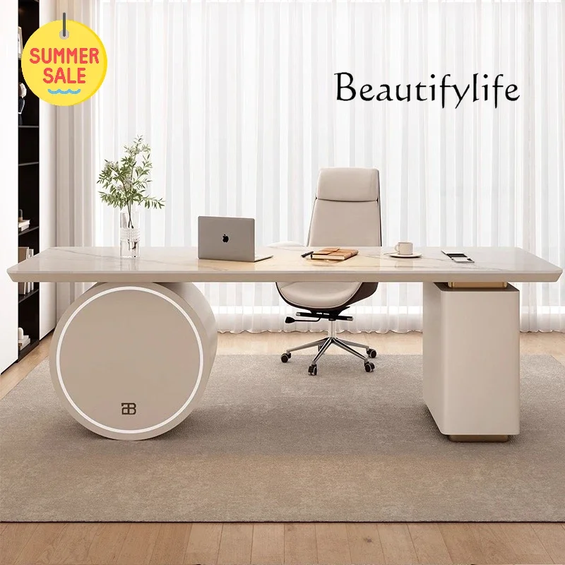BbItalian Minimalist Rock Slab Desk Designer Computer Desk Boss Desk Business Consultation Table
BbItalian Minimalist Rock Slab Desk Designer Computer Desk Boss Desk Business Consultation Table