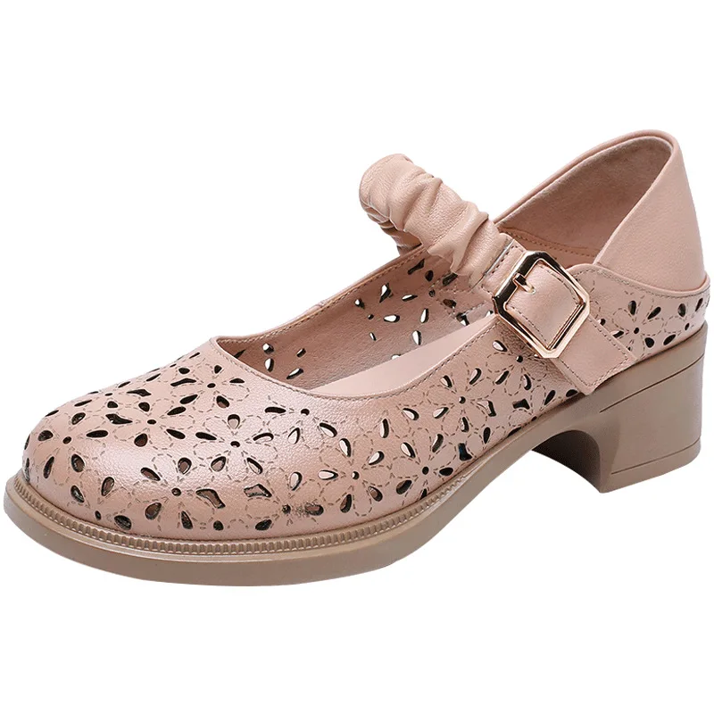 GKTINOO Round Toe Pumps Comfortable Shoes 2024 New Spring Autumn High Heel Shoes Hollow Women Genuine Leather Shoes Large Size
GKTINOO Round Toe Pumps Comfortable Shoes 2024 New Spring Autumn High Heel Shoes Hollow Women Genuine Leather Shoes Large Size