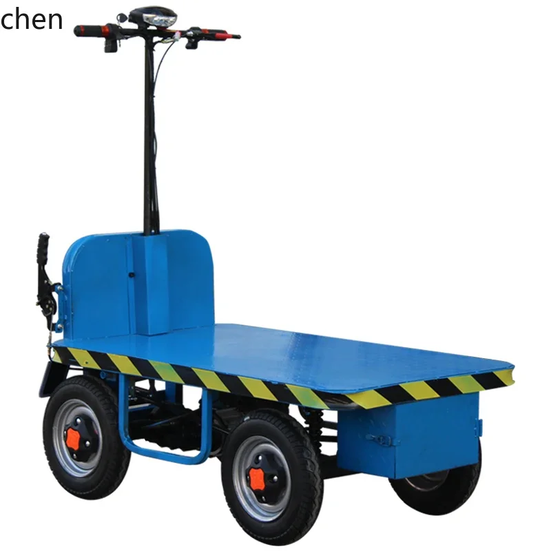 HT electric flat truck, load hand push and pull goods, four-wheel battery trolley
HT electric flat truck, load hand push and pull goods, four-wheel battery trolley