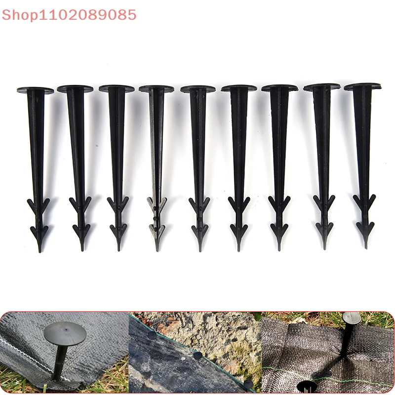 50Pcs Black Plastic Garden Stakes Pegs Ground Nail Fixed Pegs Anti Insect Net
50Pcs Black Plastic Garden Stakes Pegs Ground Nail Fixed Pegs Anti Insect Net