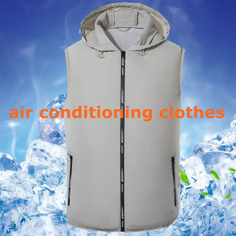 Cooling Vest For Men 5V USB Powered Air Conditioned Coat Summer Cooling Sleeveless Clothing UV Resistant Sun Protection Clothing
Cooling Vest For Men 5V USB Powered Air Conditioned Coat Summer Cooling Sleeveless Clothing UV Resistant Sun Protection Clothing