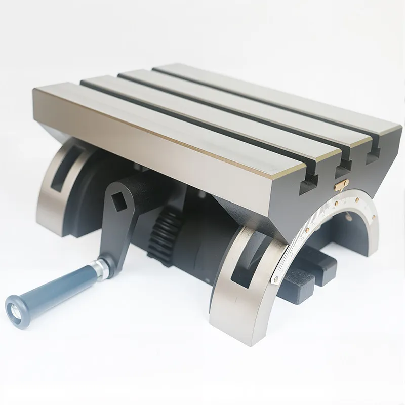 Tilting table adjustable angle milling machine table 7 inch
Tilting table adjustable angle milling machine table 7 inch