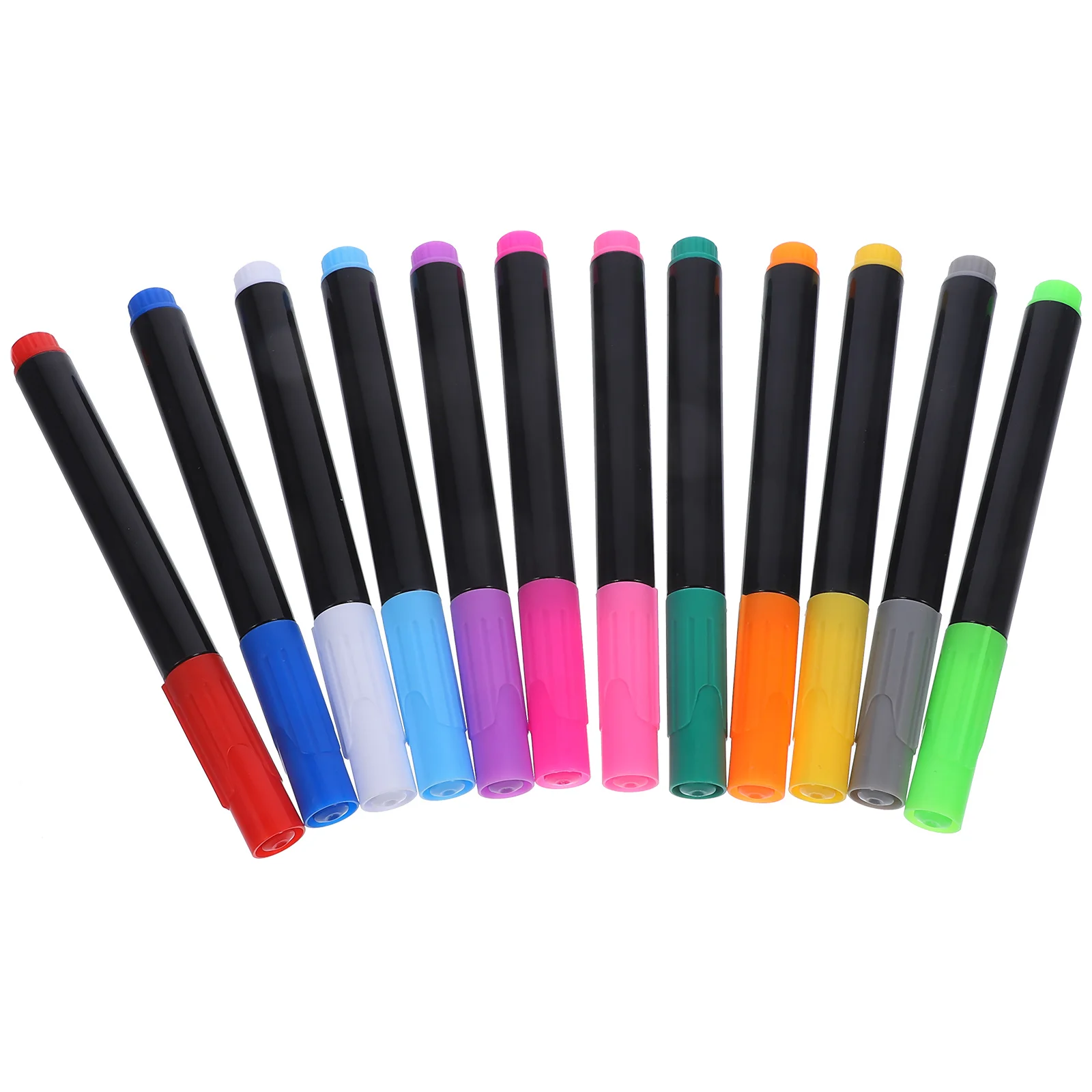 12 Pcs Liquid Chalk Pen Erasable Marker Pens Blackboard Colored Markers for Dry Erase Glass Board School Wall Writing
12 Pcs Liquid Chalk Pen Erasable Marker Pens Blackboard Colored Markers for Dry Erase Glass Board School Wall Writing