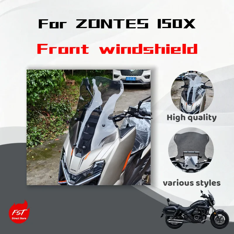 For ZONTES 150X Wide Version 2nd Generation Windshield, Modified Front Windshield, Wind Deflector
For ZONTES 150X Wide Version 2nd Generation Windshield, Modified Front Windshield, Wind Deflector